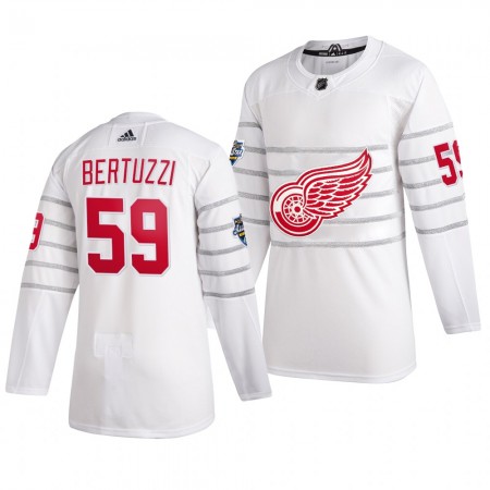 Camisola Detroit Red Wings Tyler Bertuzzi 59 Cinza Adidas 2020 NHL All-Star Authentic - Homem